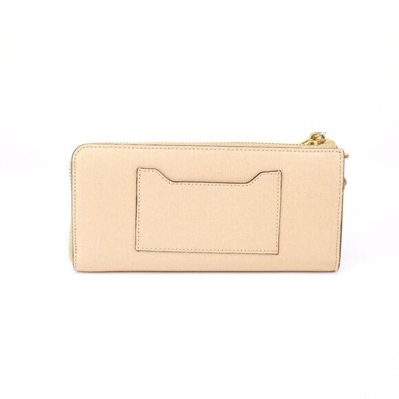 NWT Coach Saffiano Leather Slim Wallet in Tan - Picture 4 of 7